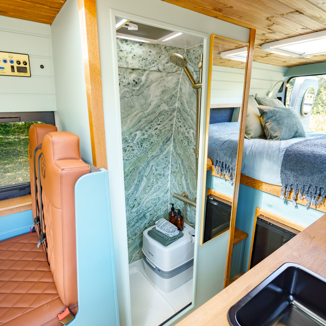 Claire the Custom Off-Grid Campervan