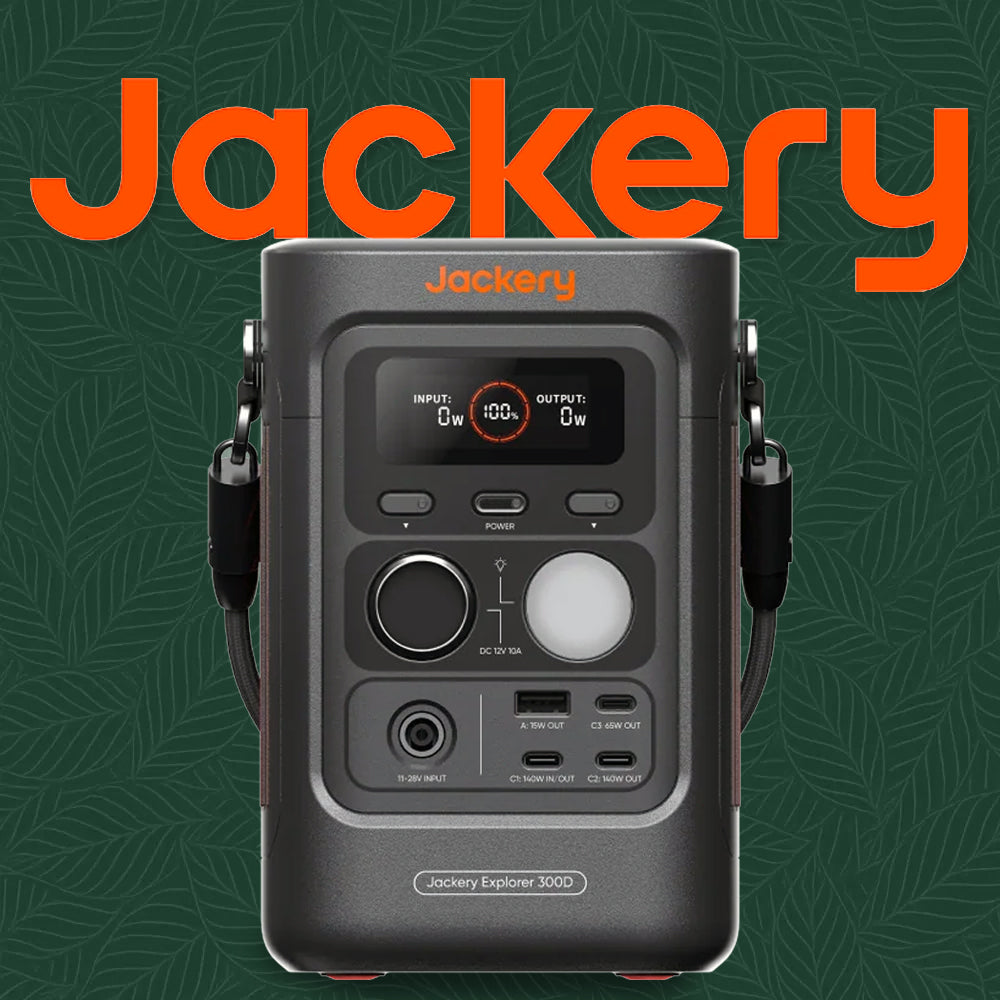 Jackery Explorer 300D +100W Solar Panel