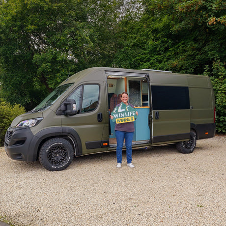 Claire - The Custom Off-Grid Campervan