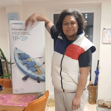 TRIBORD Inflatable 1 / 2 Person Canoe / Kayak