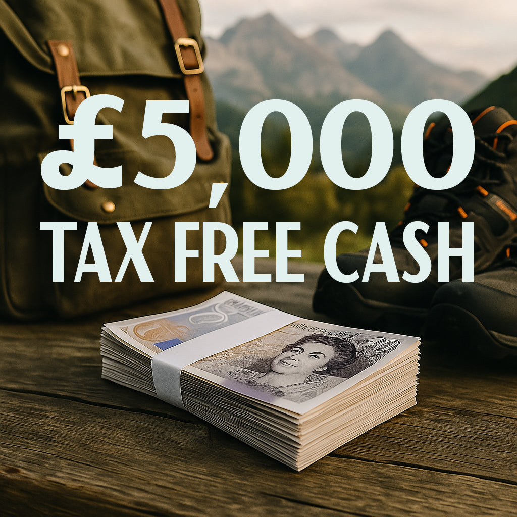 £5,000 Tax Free Cash