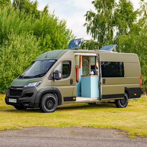 Claire the Custom Off-Grid Campervan