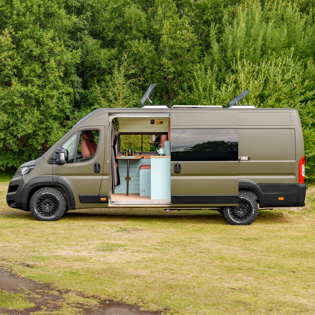 Claire the Custom Off-Grid Campervan