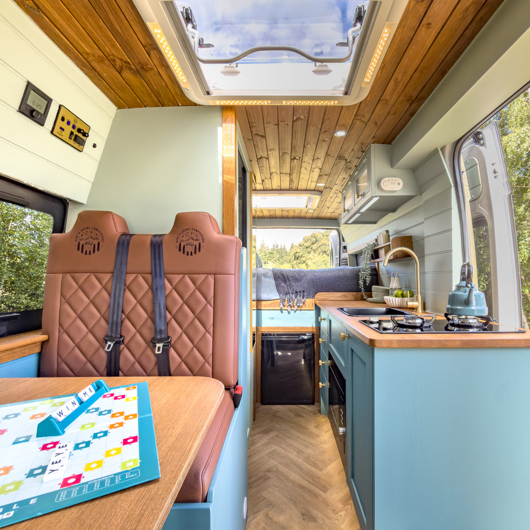 Claire the Custom Off-Grid Campervan