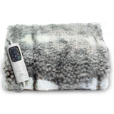 Luxury Faux Fur Heated Blanket