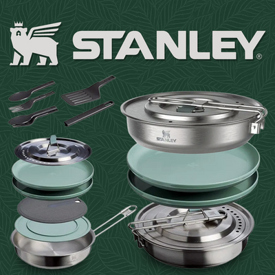 12-Piece Stanley Wildfare Fry Pan Cookset