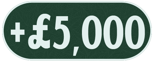 + £5,000