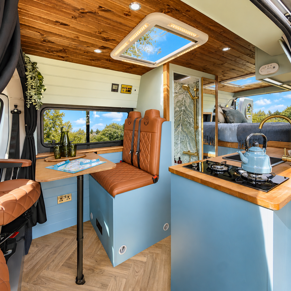 Claire the Custom Off-Grid Campervan